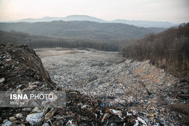 تولید روزانه ۲۲۰۰ تن زباله در گیلان/ ساماندهی مرکز دفن سراوان تا یک سال آینده