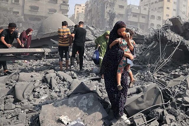 باروت جنایات علیه مردم غزه توسط آمریکا تامین می‌شود